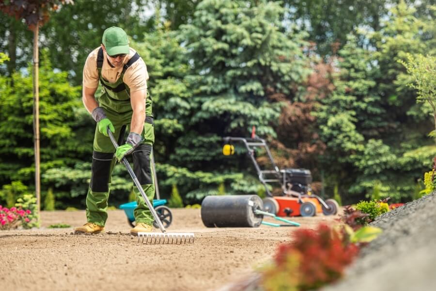 Professional landscaper