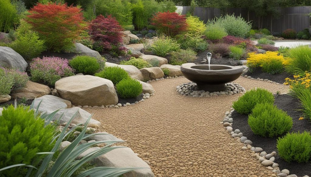 Low-maintenance landscaping