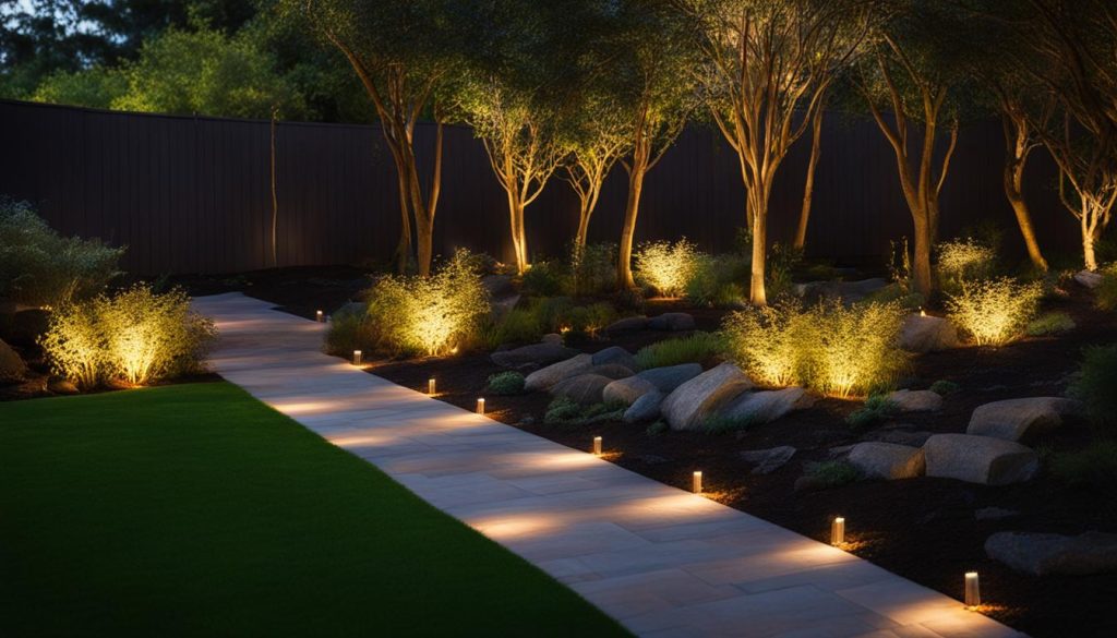 landscape lighting techniques