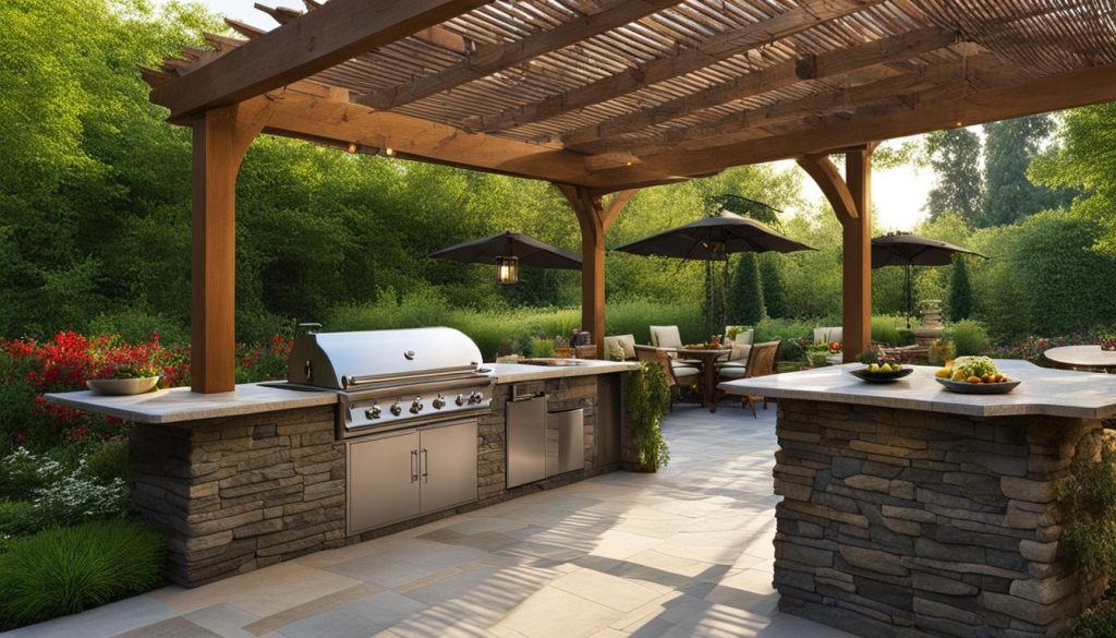 Outdoor Kitchen Landscaping